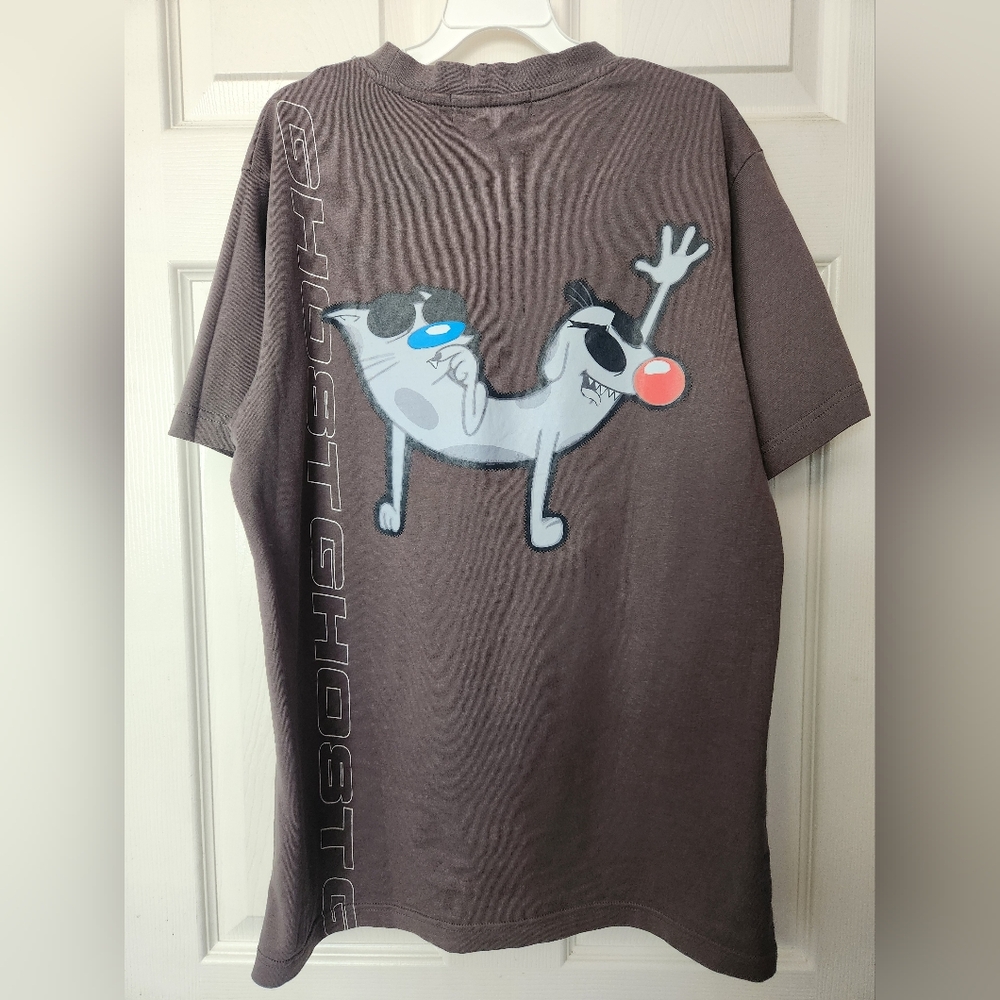 Graphic Women's Top in Gray
